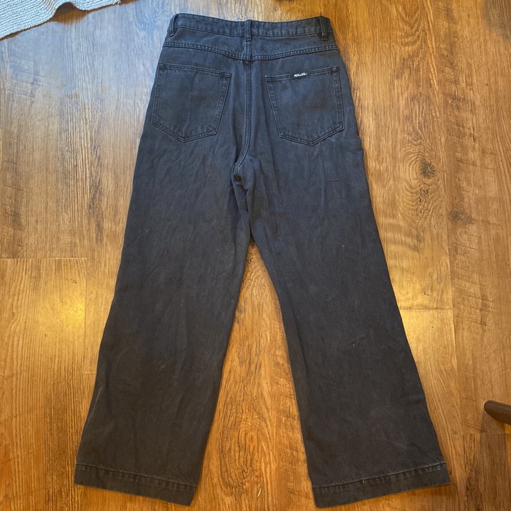 ROLLA'S High Rise Black Jeans - Picture 2 of 4
